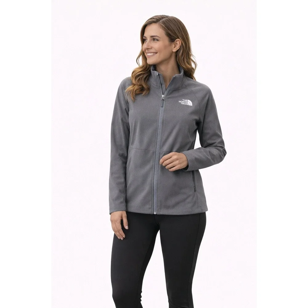 THE NORTH FACE Women's Softshell Zip Jacket Gray‎ Size M